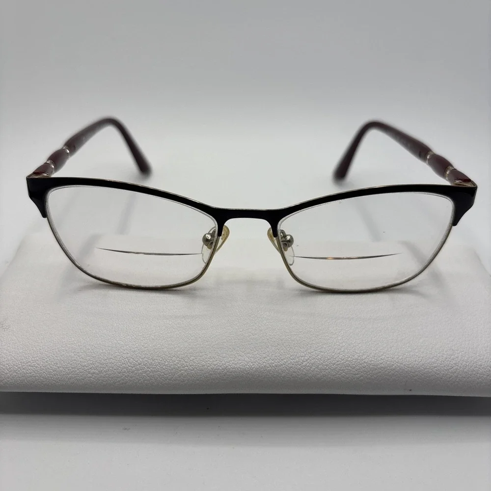 Vogue Burgundy Gold Eyeglasses Frame VO3987-B 986 52-16-135mm #D70